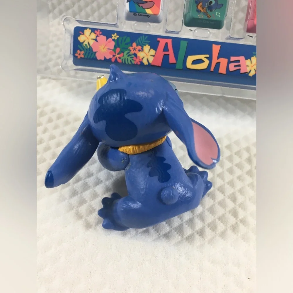 Disney Stitch Mechanical Keyboard Keycap Interchangeable  includes mini Stitch